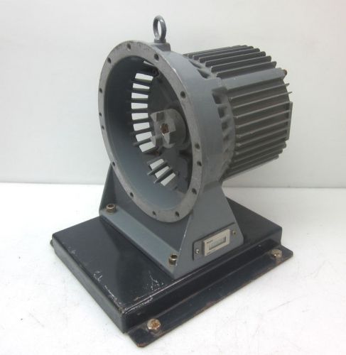 Yaskawa eelq-8zt 3-ph motor compatible w/ varian vacuum pumps 600ds 37730-hrs for sale