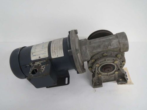 Leeson c42d17fk1a speed reducer mvf63/a 1/2hp 90v-dc 1750rpm dc motor b439619 for sale