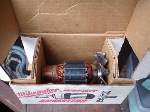 Milwaukee Armature Motor 16-62-1165 12OU. service arm