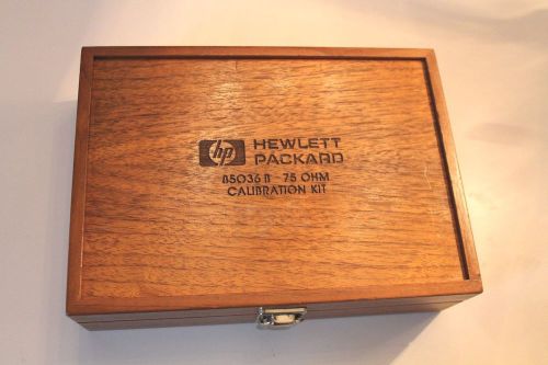 Hp (agilent) 85036b 75 ohm calibration kit for sale