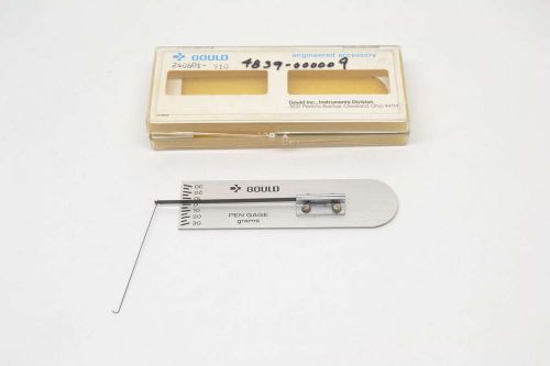 NEW GOULD 240601-910 CHART RECORDER PEN GAGE TUNE WEIGHT SCALE 30-0/30 B476849