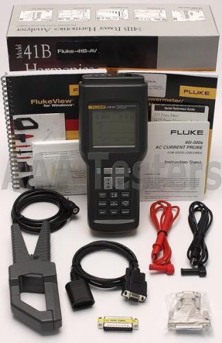 Fluke 41b-av handheld power harmonics analyzer 41b 41 for sale