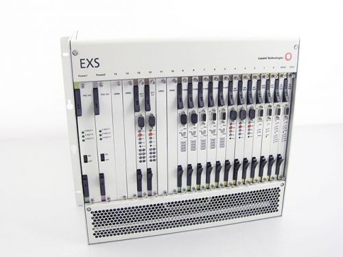 LUCENT EXS PROGRAMMABLE SWITCH LOADED WITH MODULES, PSC 150 T-1 ST1 DSP1 MF DSP