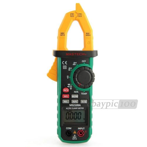 Digital clamp meter multimeter ac dc voltage tester lcd display for sale