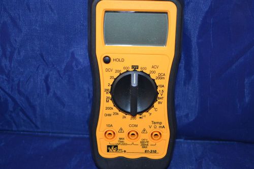 Multi Meter (1) Ideal Model 61-310 and Accessories Leather Case