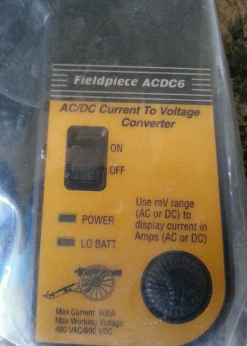 Fieldpiece ACDC6 Current to Voltage Converter.