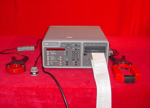 Bmi/dranetz 3030a 4 channel power line power profiler monitor for sale