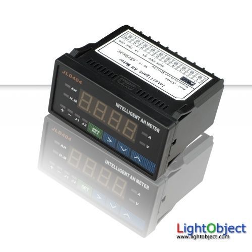 Programmable digital ah meter (blue led) ideal for battery monitoring for sale