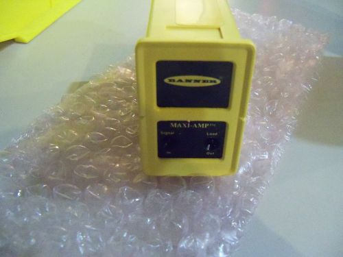 NEW NO BOX IN PLASTIC BAG  BANNER MAXI-AMP CL3RA 50/60 HZ 4VA (D4-2)