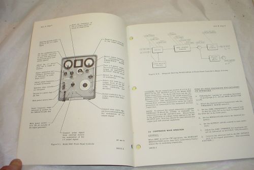 Hewlett Packard HP 608C VHF Signal Generator Operating &amp; Service Manual 326-