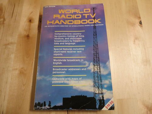 World Radio TV Handbook 1985, 39th Edition, J M Frost - Watson-Guptill Paperback