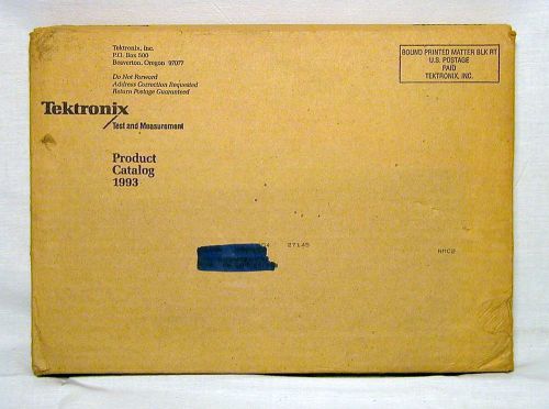 Tektronix Product Catalog, 1993 in unopened mailer.