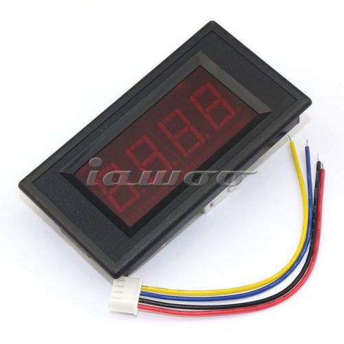 Red LED Digital Display Amperemeter Amps Panel Meters 0-200mA DC Current Tester