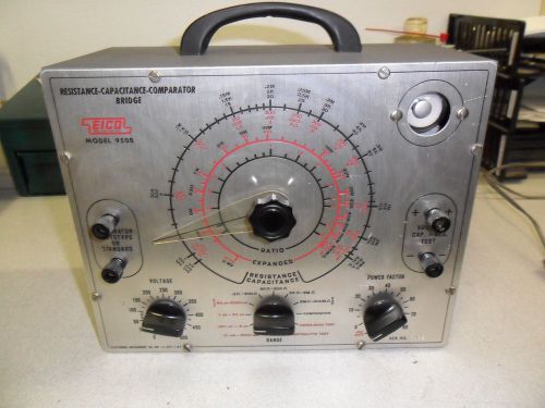 Eico 950b resistance, capacitance-comparator bridge working completely tested for sale