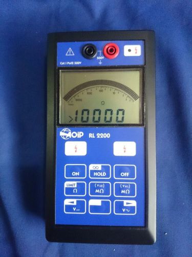 Aoip rl-2200 megohmmeter - ohmmeter rl2200 for sale