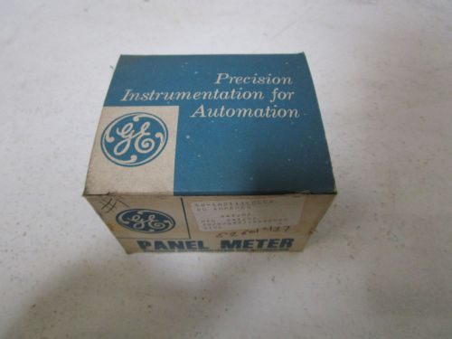 GENERAL ELECTRIC 50-162111LCLC2 PANEL METER *NEW IN A BOX*