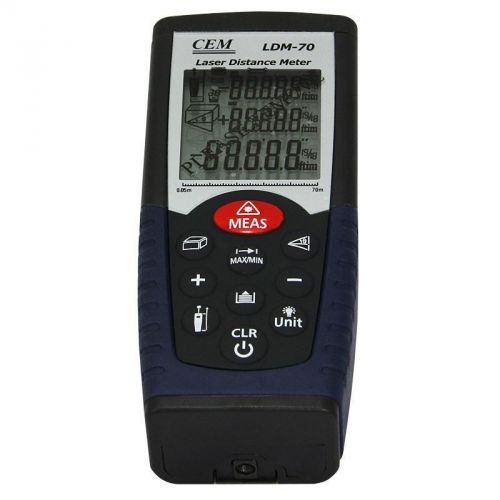LDM-70 Handheld Digital Laser Distance Meter Volume Test 70m Measuring Tester