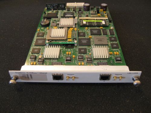 Spirent Smartbits LAN-3302A 10/100Base-T Ethernet Copper, 2-prt, TeraMetrics mod