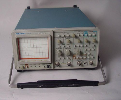 Tektronix 2440 oscilloscope 2 channel 300 mhz for sale