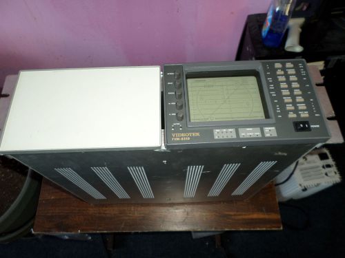 Videotek TVM-821D Waveform/Vectorscope/Phase Monitor NTSC with Service Manual