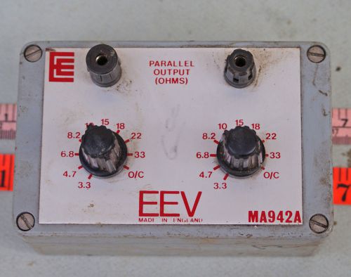 EEV model MA942A parallel output box  Used with X Type Thyratron Excimer Laser