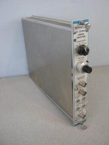Tennelec TC 202 BLR Linear Amplifier NIM Crate Module