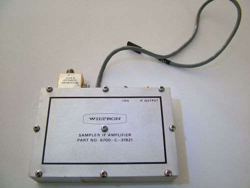 WILTRON SAMPLER IF AMPLIFIER 6700-C-31921