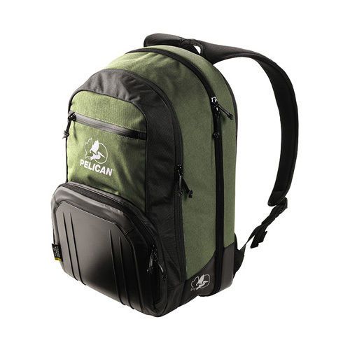 Pelican S105 Sport Laptop Backpack with protected laptop frame, Green Color