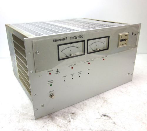 Heinzinger TNQs 500 220VAC 1-Ph 50Hz AC Power Supply 19620.76-Hr