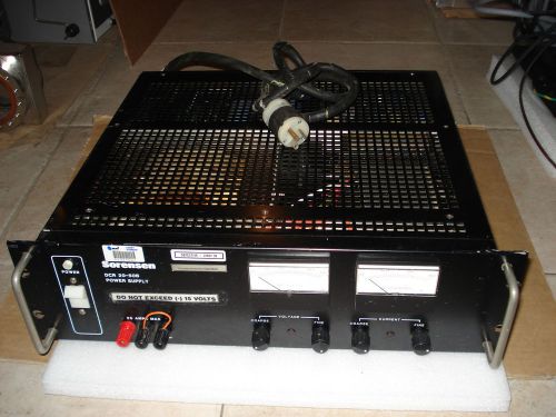 Sorensen dcr 20-50b power supply for sale
