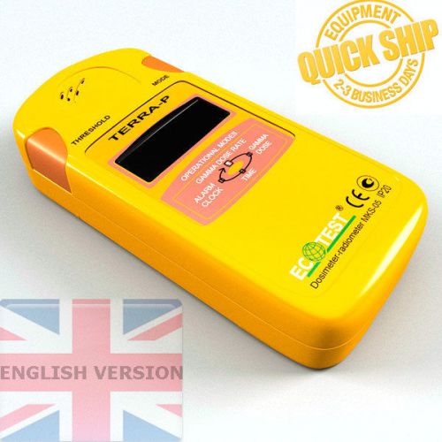 One of the best dosimeters - radiation detector terra-p mks-05 geiger counter for sale