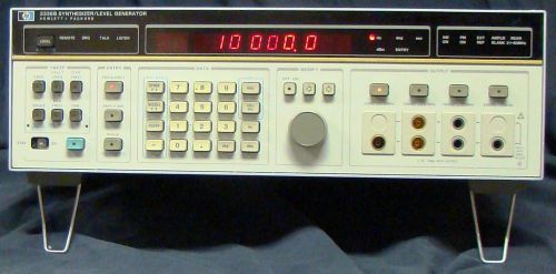 Hp 3336b synthesizer signal level generator  w/ option 001 005 hewlett packard for sale