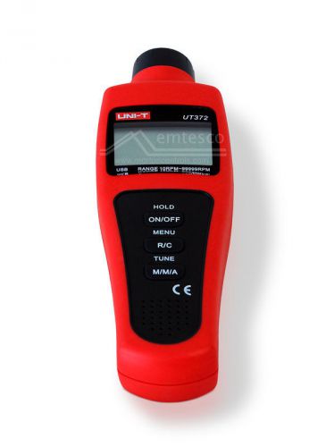 Uni-T UT372 Non-Contact 10 to 99,999 RPM Tachometer