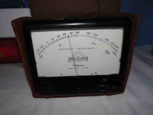 Simpson 388 Therm-O-Meter, with Original Case