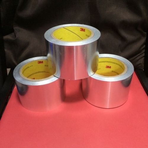 431 aluminum foil tape, 3m, over 50% off, 3 in x 60 yd 3.1 mil for sale