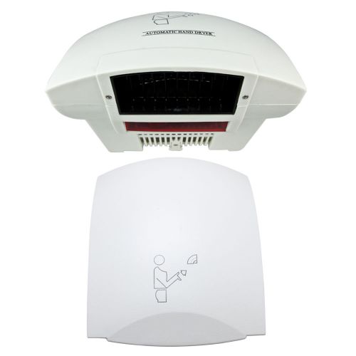 Dryer white  automatic electric hands free restaurant air restroom 110v infrared for sale