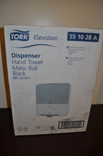 Tork Elevation Dispenser Hand Towel Maltic Roll Black H1 System