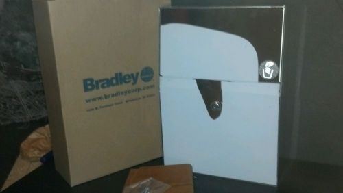 BRADLEY STAINLESS STEEL SANITARY NAPKIN TAMPON REFUGE DISPOSAL4722-15