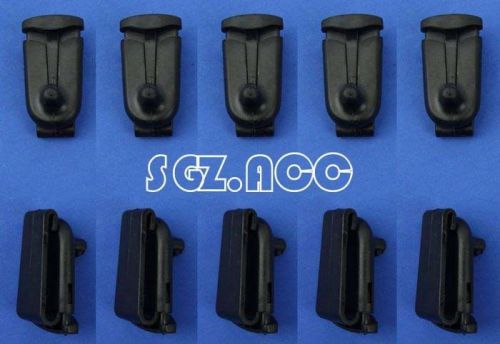 10x belt clip for motorola radios talkabout battery 53615 kebt-071-c kebt-071-d for sale