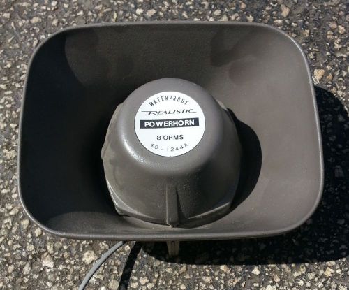 Antique Waterproof Realistic Powerhorn PA Music Paging Speaker 8OHMS 40-1244A