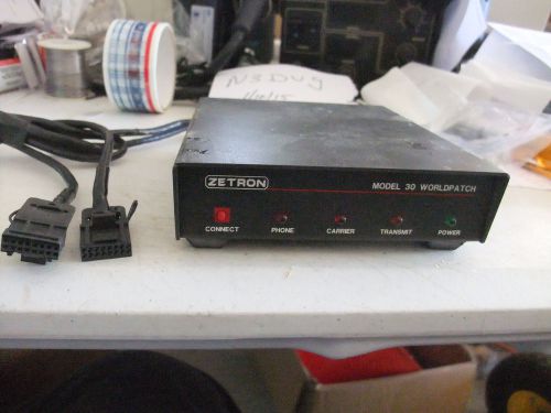 Zetron Model 30 Worldpatch Telephone Interconnect. Gm300  Repeater Controller