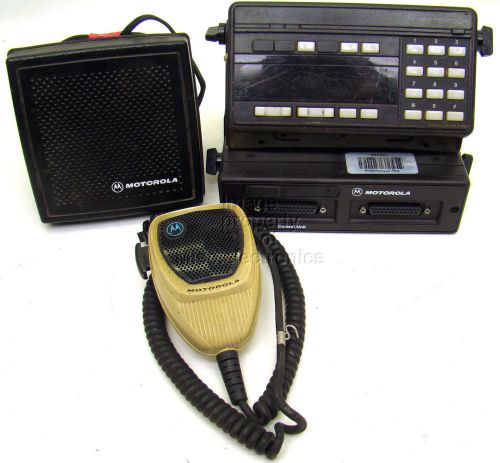 Motorola Spectra 800MHz Remote Head Radio TC9ZX+071W W/Mic/Cables &amp; Brackets u