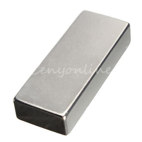 1Pc Big Strong NdFeB Rare Earth Fridge Magnet Block N35 Neodymium 50x20x10mm