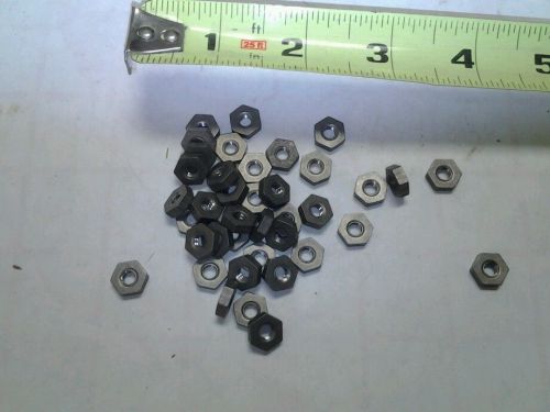 Grade 2 titanium nuts 10-24 lot of 30 for sale