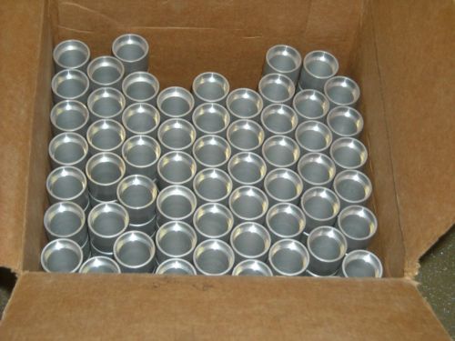 Lot of 190 new aluminum couplers 2 1/2&#034; X 1&#034;