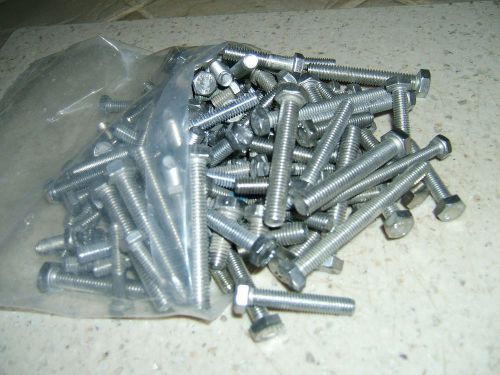 Stainless steel assorted hex head bolts  marine grade (5 lbs) for sale