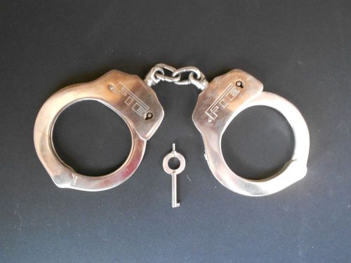 Vintage FIE Law Enforcement Handcuffs with Key