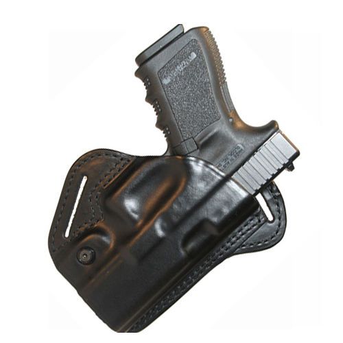 Blackhawk 420703BK-R Black RH Leather Check-Six Glock 17/19/22/23 Gun Holster