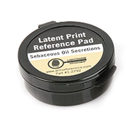Armor forensics lightning powder 1-2792 sebacous oil latent print reference pads for sale