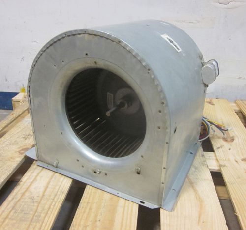 A.o. smith 1/2-hp 1-ph 4-speed squirrel cage blower fan exhaust open:15&#034; x 13&#034; for sale